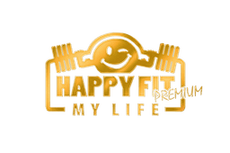 Logo Happy Fit gold