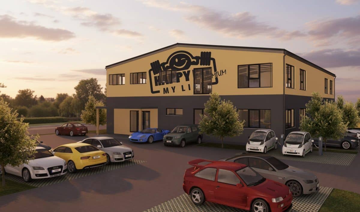 Holz100 Bau Fitnessstudio Perg HappyFit