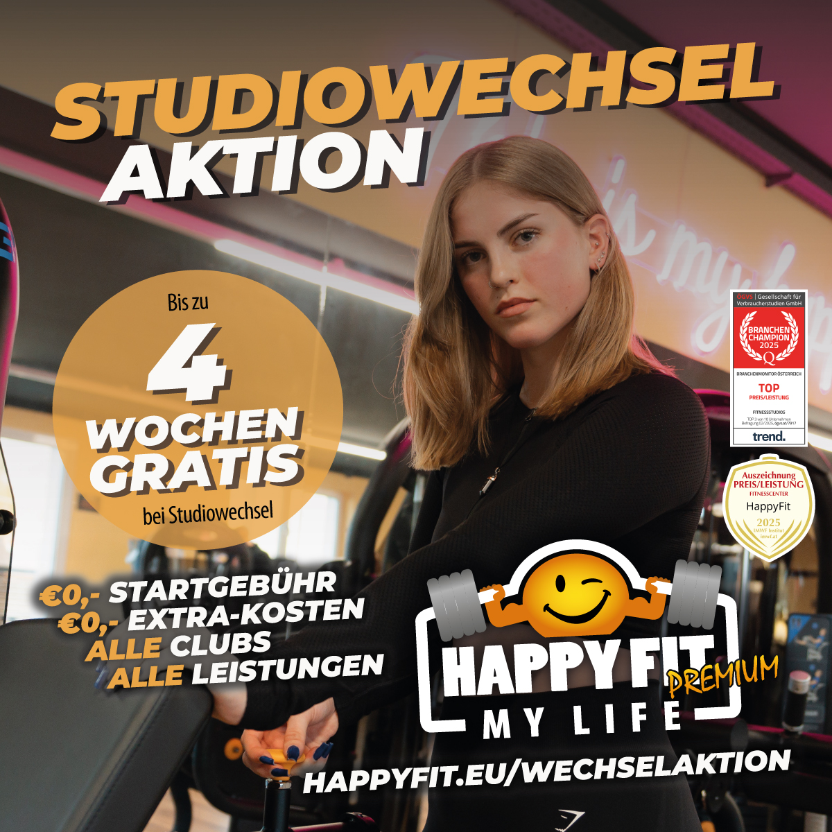 Studiowechsel-Aktion