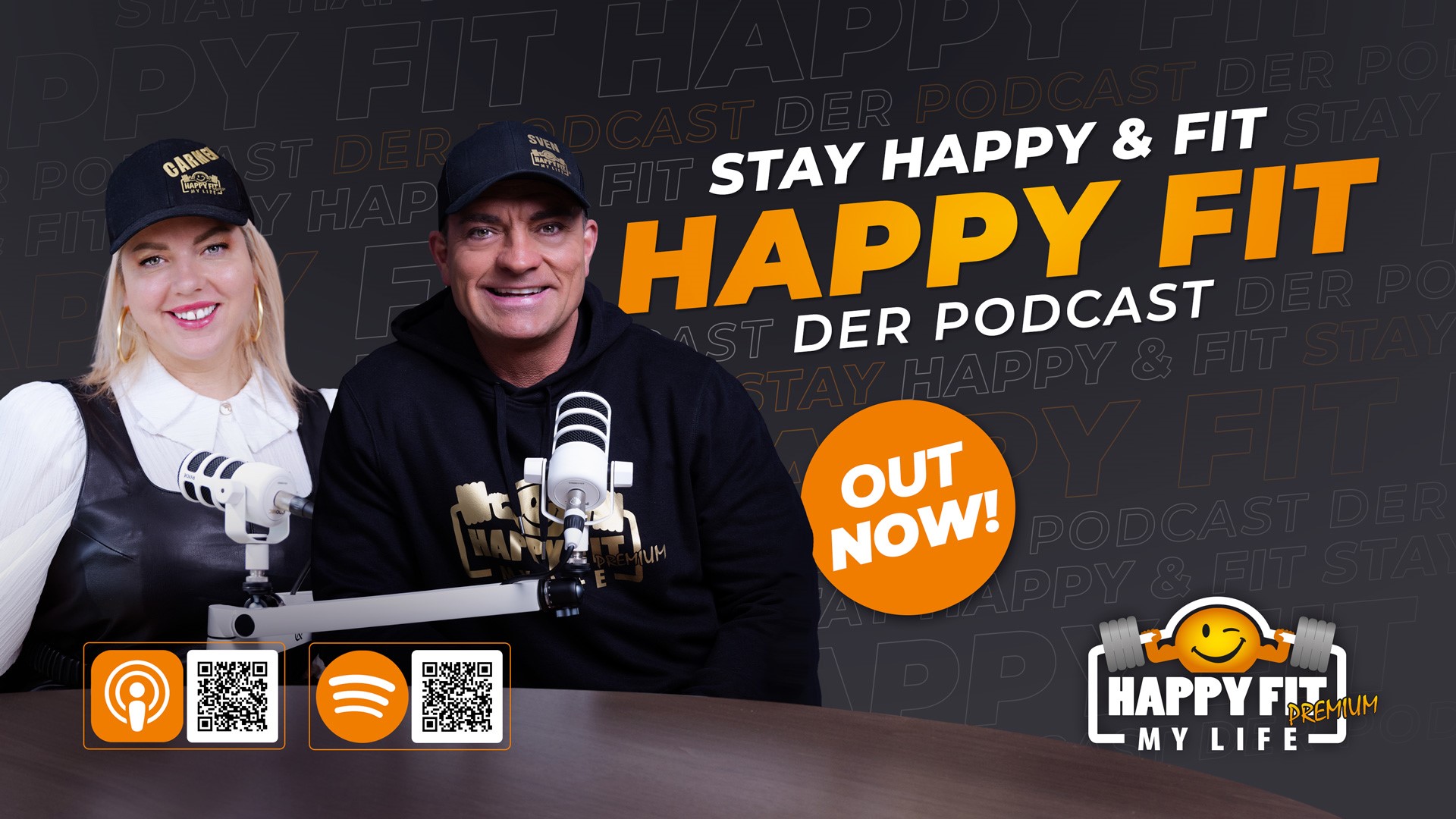 Happy Fit Podcast Bildschirmformat