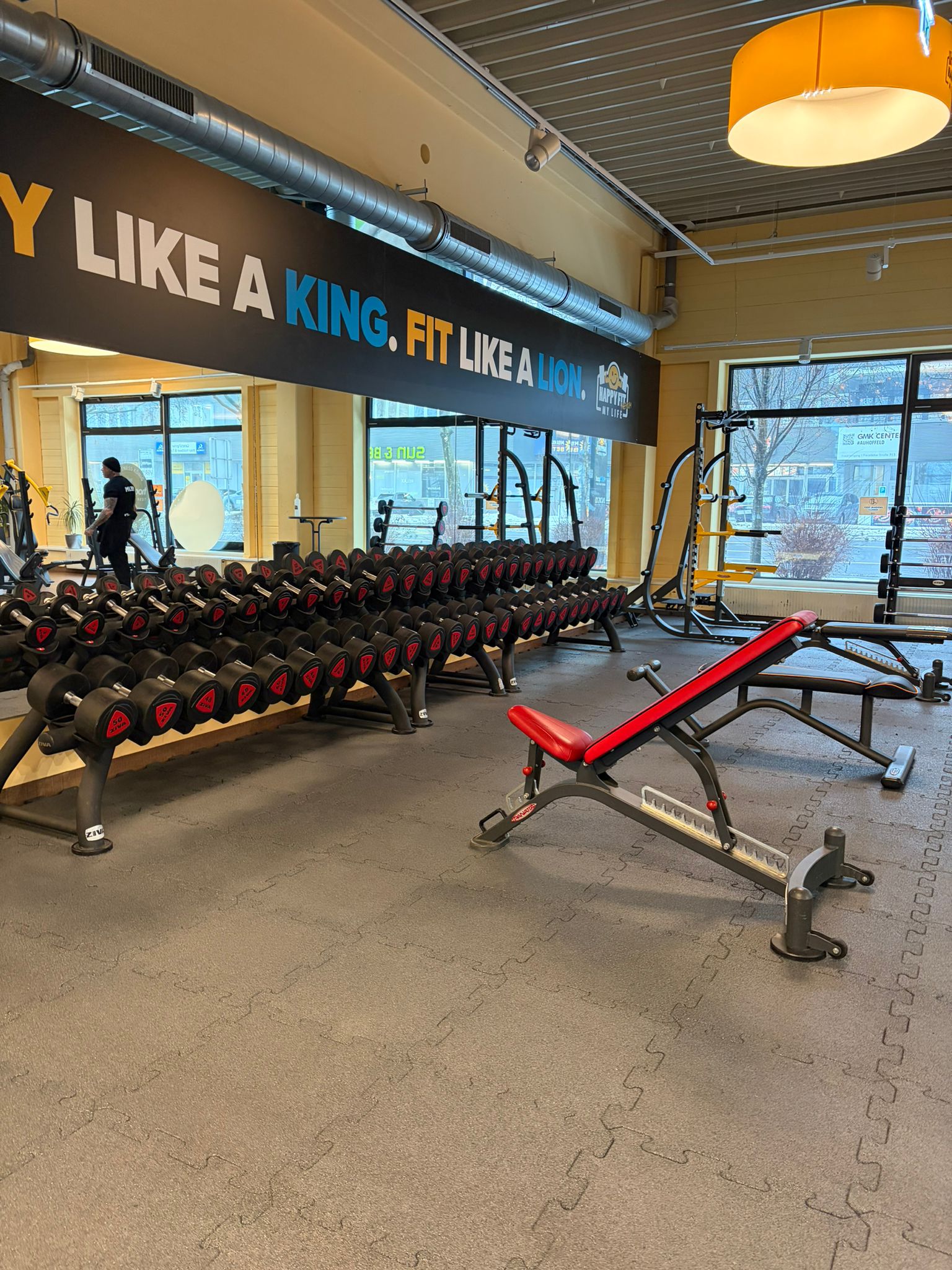 HappyFit Linz Dornach Freihantelbereich