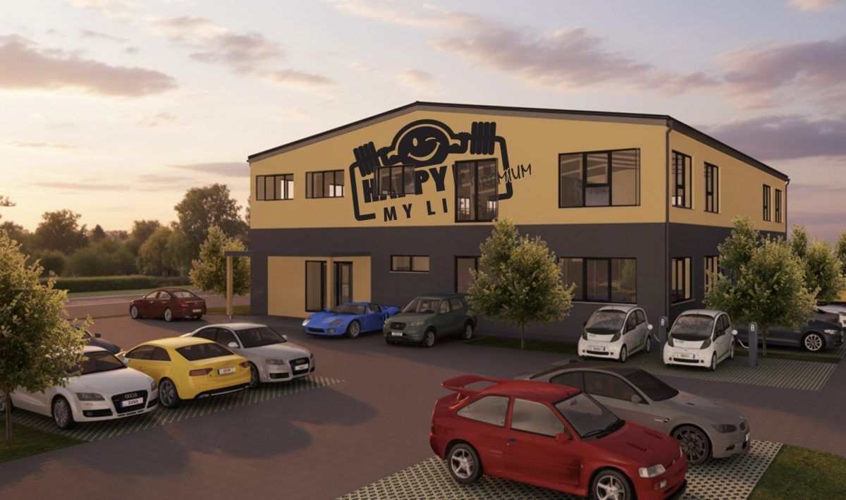 Holz100 Bau Fitnessstudio Perg HappyFit