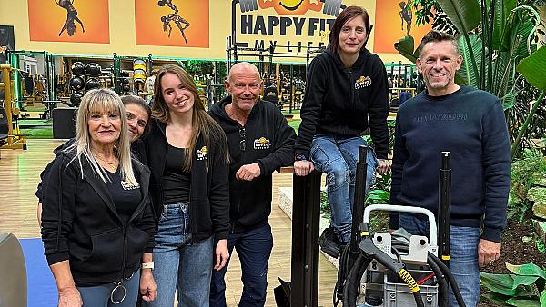 Chemiefreie Reinigung in unseren Clubs