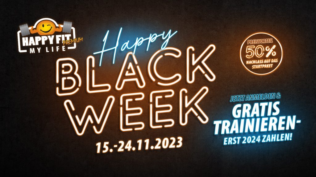 Happy Black Week Aktion
