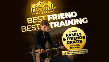 HappyFit Best Friend Best Training Aktion 11.2024